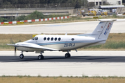(Private) Beech King Air B200 (ZS-PLJ) at  Luqa - Malta International, Malta
