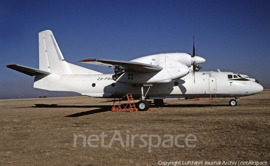 Air Million Cargo Charter Antonov An-32B (ZS-PSO) | Photo 412378