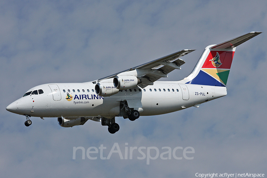 Airlink BAe Systems BAe-146-200 (ZS-PUL) | Photo 400303