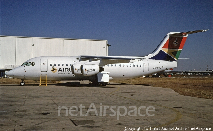 Airlink BAe Systems BAe-146-200 (ZS-PUL) | Photo 408948