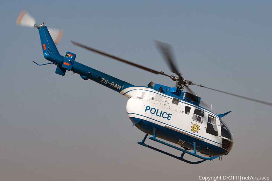 South African Police MBB Bo-105S (ZS-RAW) | Photo 206405