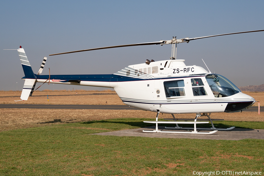 (Private) Bell 206B-3 JetRanger III (ZS-RFC) | Photo 206404