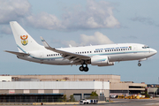 South African Air Force Boeing 737-7ED(BBJ) (ZS-RSA) at  New York - John F. Kennedy International, United States