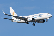 South African Air Force Boeing 737-7ED(BBJ) (ZS-RSA) at  New York - John F. Kennedy International, United States
