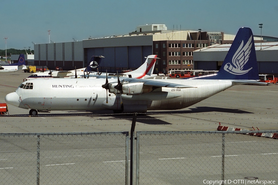 Hunting Cargo Airlines Lockheed L-100-30 (Model 382G) Hercules (ZS-RSI) | Photo 245765