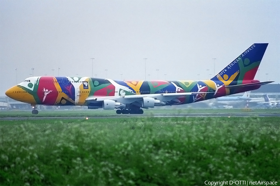 South African Airways Boeing 747-312 (ZS-SAJ) | Photo 191080