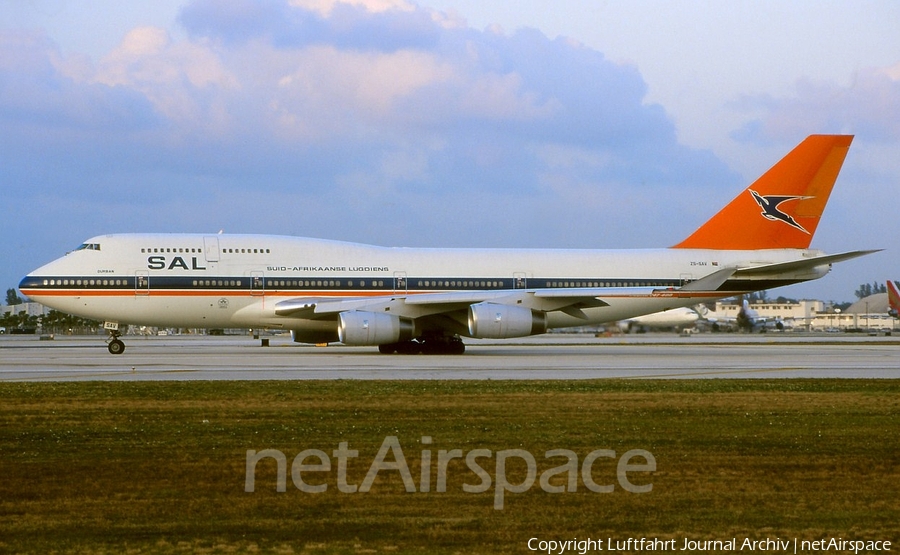 South African Airways Boeing 747-444 (ZS-SAV) | Photo 407951