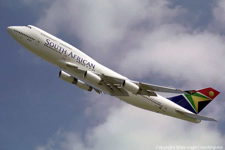 South African Airways Boeing 747-444 (ZS-SAZ) | Photo 48567