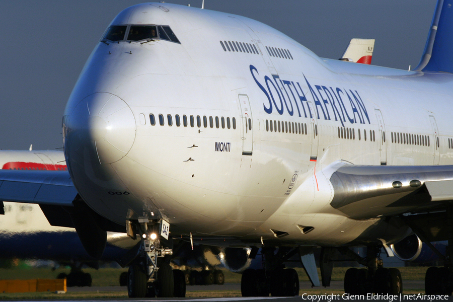 South African Airways Boeing 747-444 (ZS-SAZ) | Photo 24416
