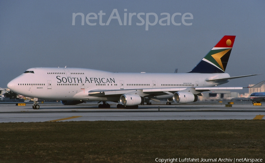 South African Airways Boeing 747-444 (ZS-SAZ) | Photo 410239