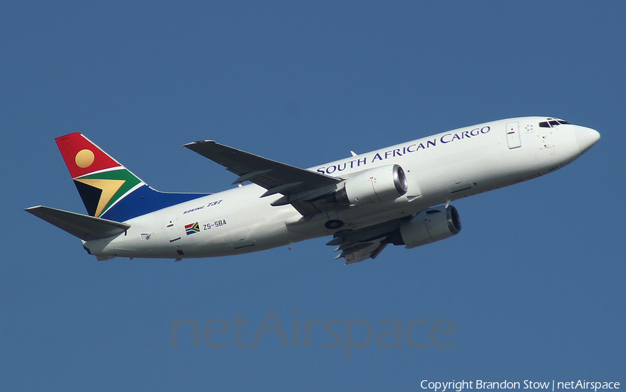 South African Cargo Boeing 737-3Y0(SF) (ZS-SBA) | Photo 307401