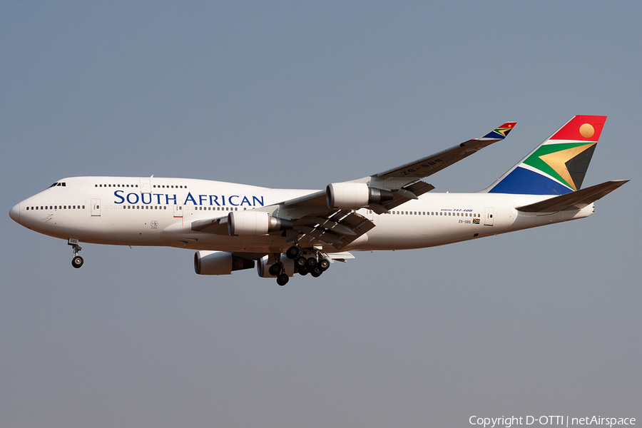 South African Airways Boeing 747-4F6 (ZS-SBS) | Photo 204254