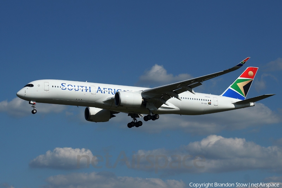 South African Airways Airbus A350-941 (ZS-SDE) | Photo 368322