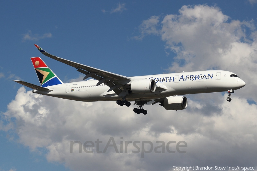 South African Airways Airbus A350-941 (ZS-SDF) | Photo 363175