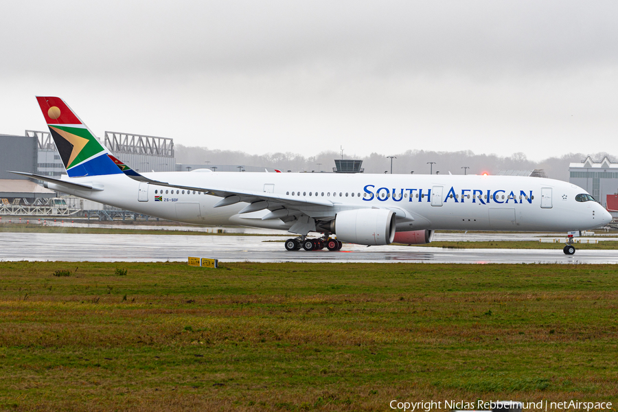 South African Airways Airbus A350-941 (ZS-SDF) | Photo 361948