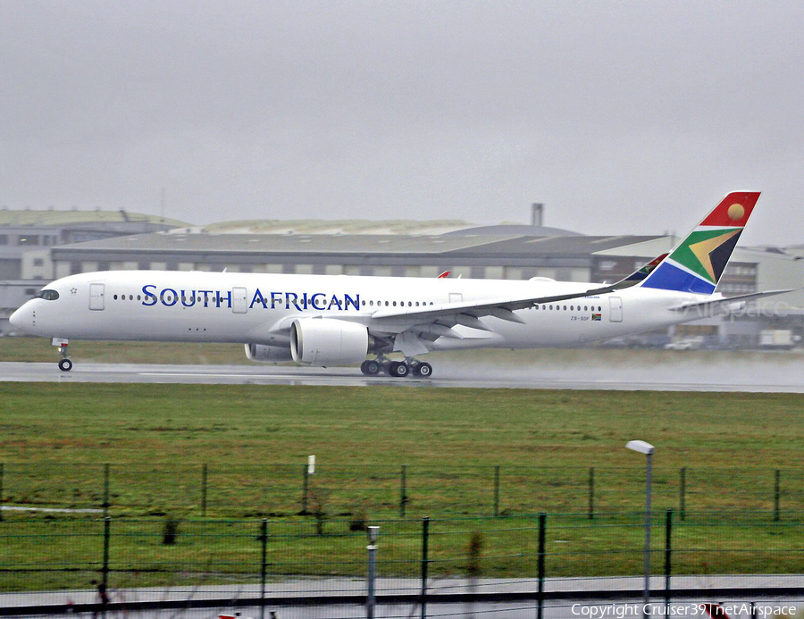 South African Airways Airbus A350-941 (ZS-SDF) | Photo 383215