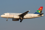 South African Airways Airbus A319-131 (ZS-SFD) at  Johannesburg - O.R.Tambo International, South Africa