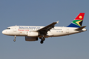 South African Airways Airbus A319-131 (ZS-SFG) at  Johannesburg - O.R.Tambo International, South Africa