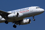 South African Airways Airbus A319-131 (ZS-SFJ) at  Johannesburg - O.R.Tambo International, South Africa