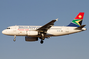 South African Airways Airbus A319-131 (ZS-SFJ) at  Johannesburg - O.R.Tambo International, South Africa