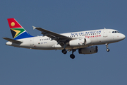 South African Airways Airbus A319-131 (ZS-SFK) at  Johannesburg - O.R.Tambo International, South Africa