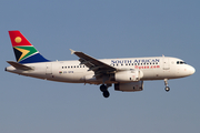 South African Airways Airbus A319-131 (ZS-SFM) at  Johannesburg - O.R.Tambo International, South Africa