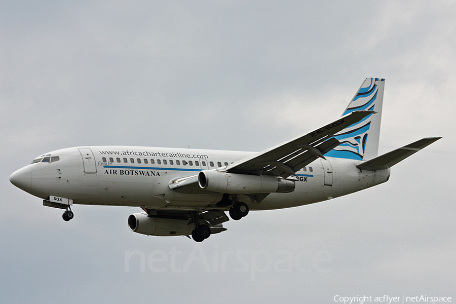 Air Botswana Boeing 737-2T5(Adv) (ZS-SGX) | Photo 205493