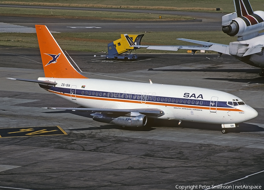 South African Airways Boeing 737-244(Adv) (ZS-SIA) | Photo 401815