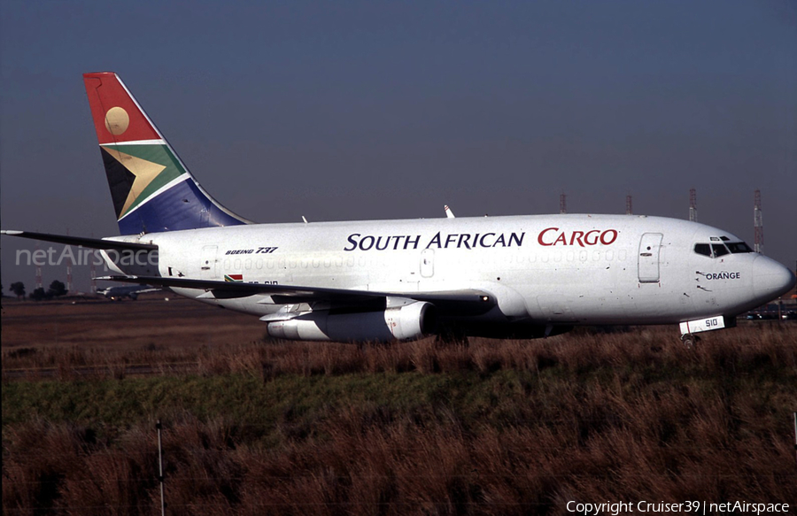 South African Cargo Boeing 737-244F(Adv) (ZS-SID) | Photo 555614