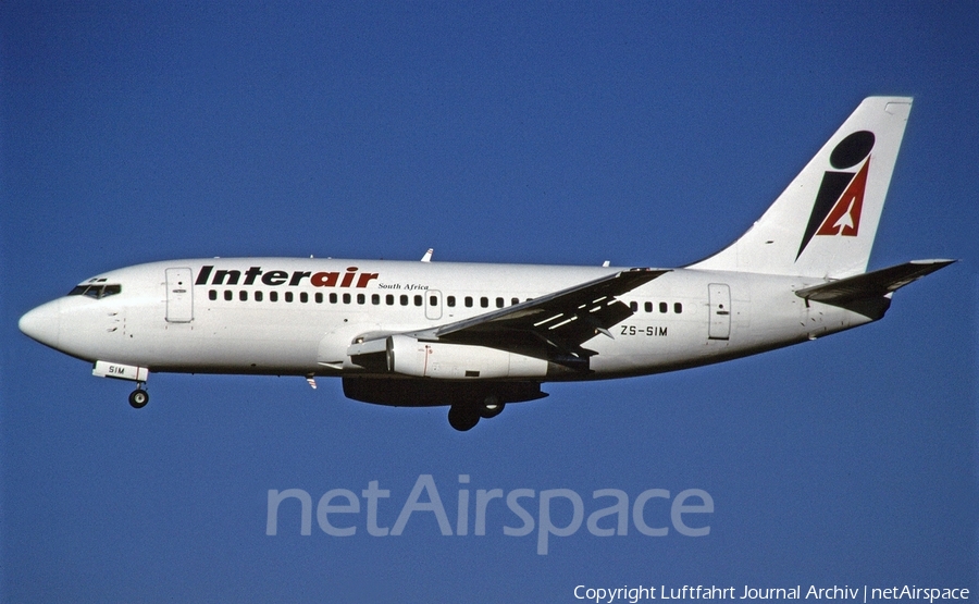 Interair South Africa Boeing 737-244(Adv) (ZS-SIM) | Photo 409517