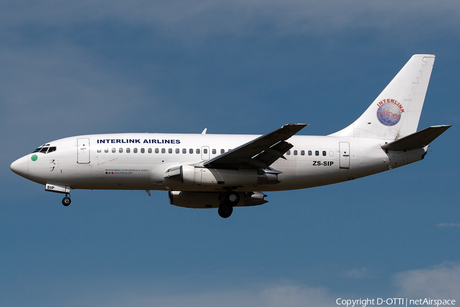 Interlink Airlines Boeing 737-230(Adv) (ZS-SIP) | Photo 245365