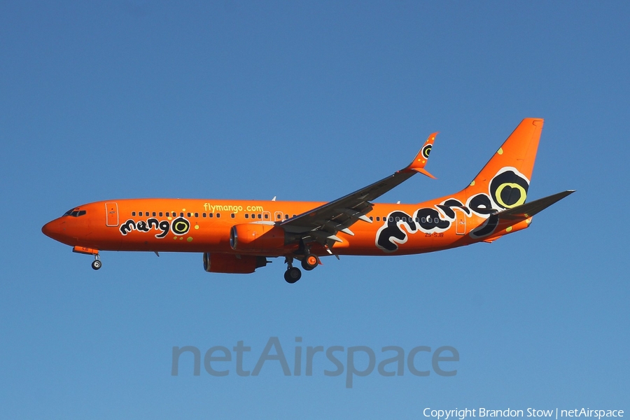 Mango Boeing 737-8S3 (ZS-SJB) | Photo 334930