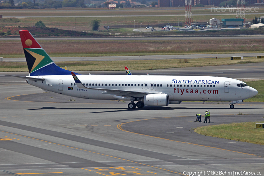 South African Airways Boeing 737-85F (ZS-SJD) | Photo 52398
