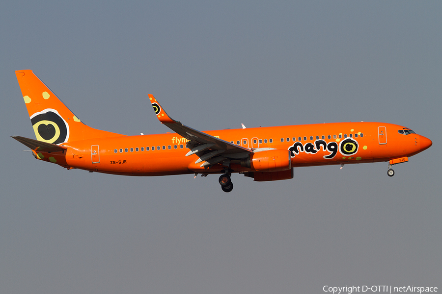 Mango Boeing 737-85F (ZS-SJE) | Photo 500671