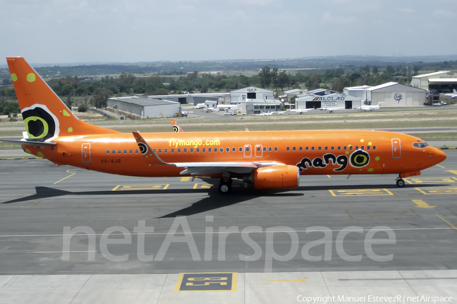 Mango Boeing 737-8BG (ZS-SJG) | Photo 113124