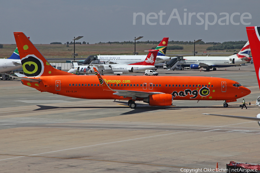 Mango Boeing 737-8BG (ZS-SJH) | Photo 75458