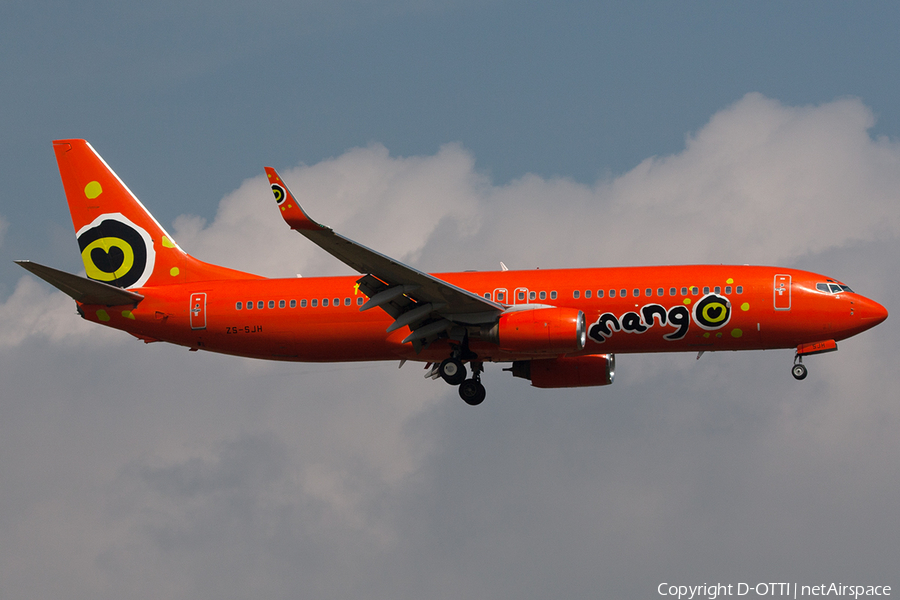 Mango Boeing 737-8BG (ZS-SJH) | Photo 246617