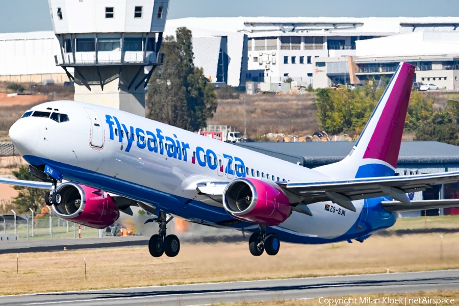 FlySafair Boeing 737-8BG (ZS-SJK) | Photo 602438