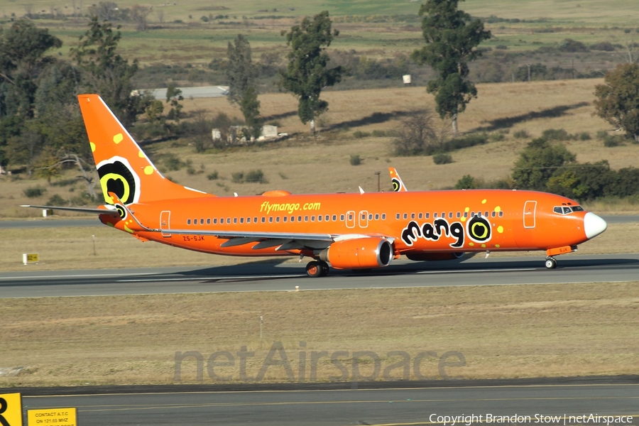 Mango Boeing 737-8BG (ZS-SJK) | Photo 324481