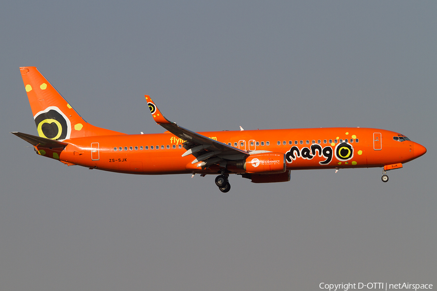 Mango Boeing 737-8BG (ZS-SJK) | Photo 500791
