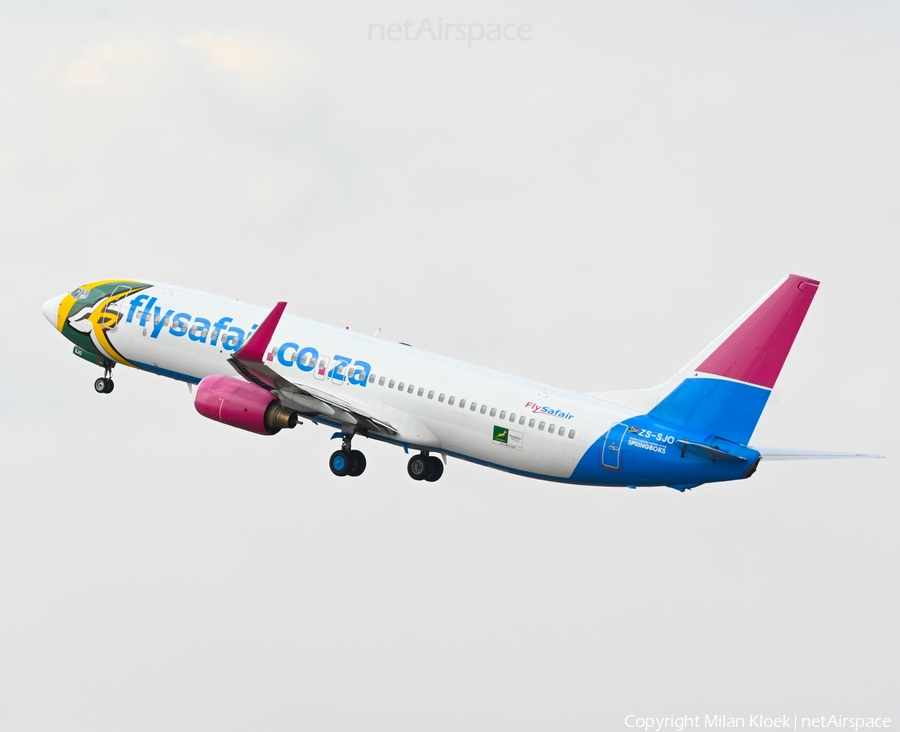 FlySafair Boeing 737-8BG (ZS-SJO) | Photo 602308