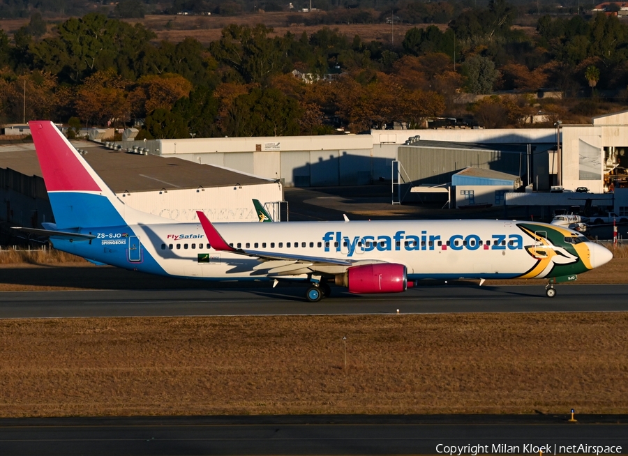 FlySafair Boeing 737-8BG (ZS-SJO) | Photo 617725