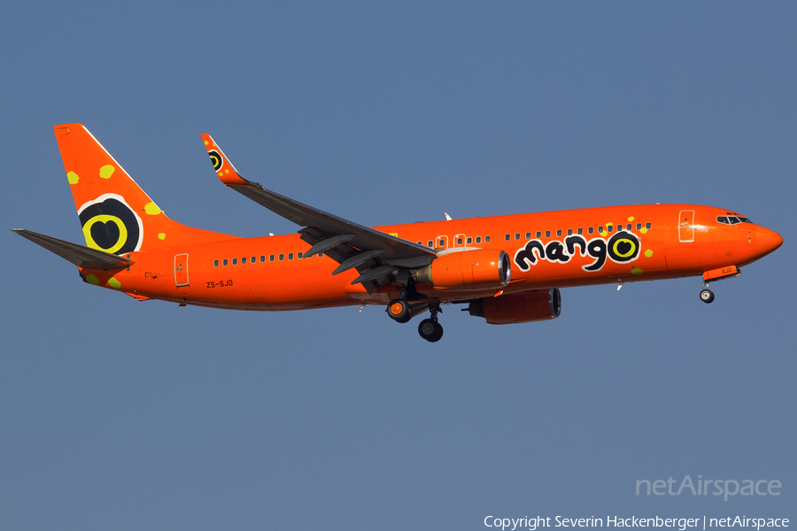 Mango Boeing 737-8BG (ZS-SJO) | Photo 198490