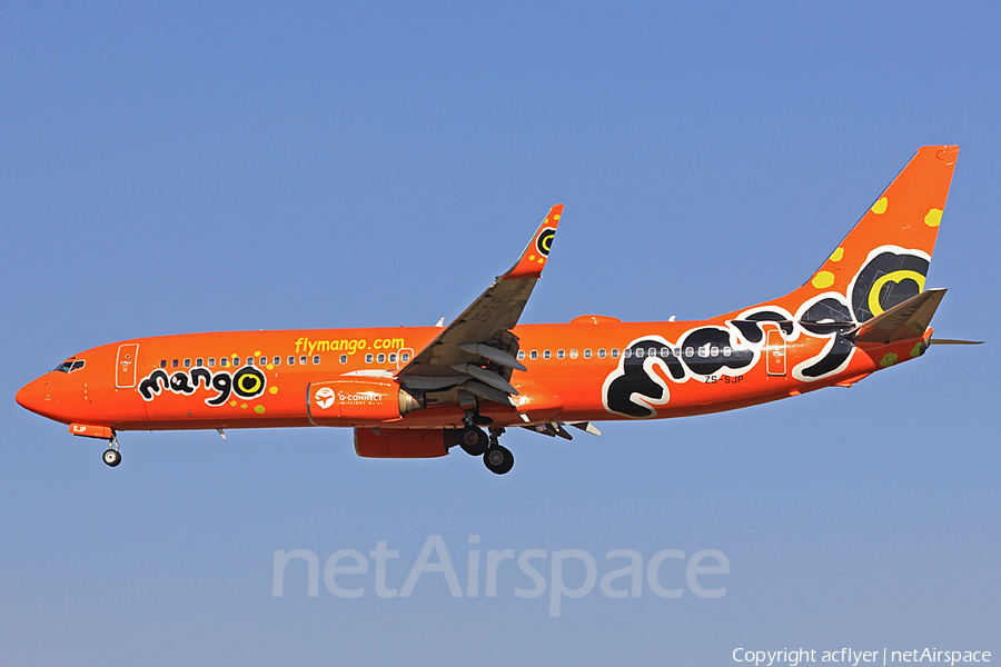Mango Boeing 737-8BG (ZS-SJP) | Photo 153017