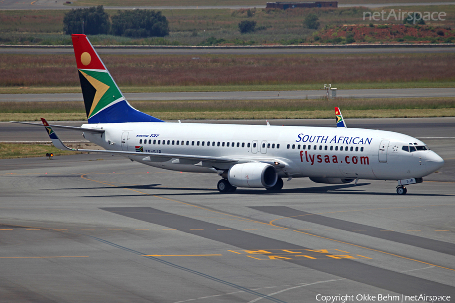 South African Airways Boeing 737-844 (ZS-SJR) | Photo 52399