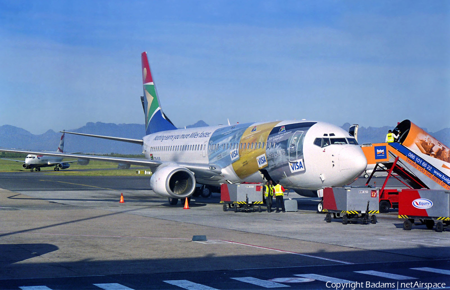 South African Airways Boeing 737-844 (ZS-SJS) | Photo 328853