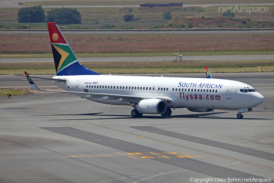 South African Airways Boeing 737-844 (ZS-SJU) | Photo 52401