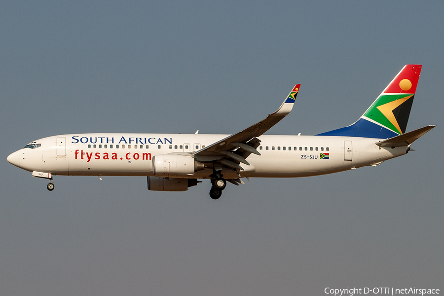 South African Airways Boeing 737-844 (ZS-SJU) | Photo 203559