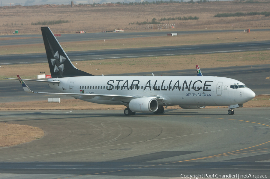 South African Airways Boeing 737-844 (ZS-SJV) | Photo 248272
