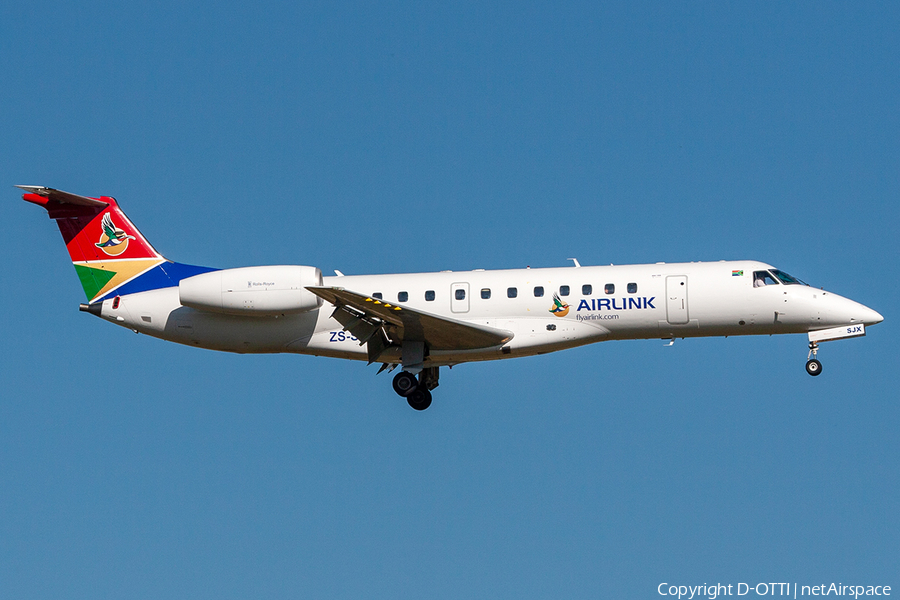 Airlink Embraer ERJ-135ER (ZS-SJX) | Photo 246174